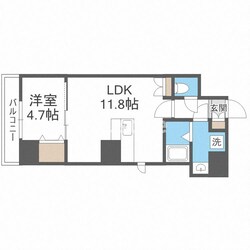 L-IDEA OTEMAEの物件間取画像